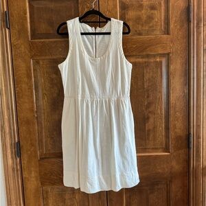 J. Crew Ivory Colored Sleeveless Dress - Women's Size Medium - Brand New w/Tags